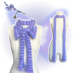 Load image into Gallery viewer, Skinny Scarf - Parma Violets