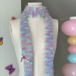 Load image into Gallery viewer, Skinny Scarf - Neon Garden