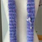 Load image into Gallery viewer, Skinny Scarf - Parma Violets