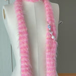 Load image into Gallery viewer, Skinny Scarf - Cotton Candy