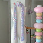 Load image into Gallery viewer, Skinny Scarf - Neon Garden