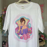 Load image into Gallery viewer, Big Girl Small World Printed Tee