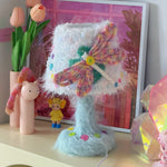 Load image into Gallery viewer, Crochet Mini Lamp - Dragonfly Dreams