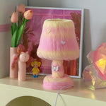 Load image into Gallery viewer, Crochet Mini Lamp - Sherbet