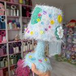 Load image into Gallery viewer, Crochet Mini Lamp - Dragonfly Dreams