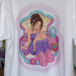 Load image into Gallery viewer, Big Girl Small World Printed Tee