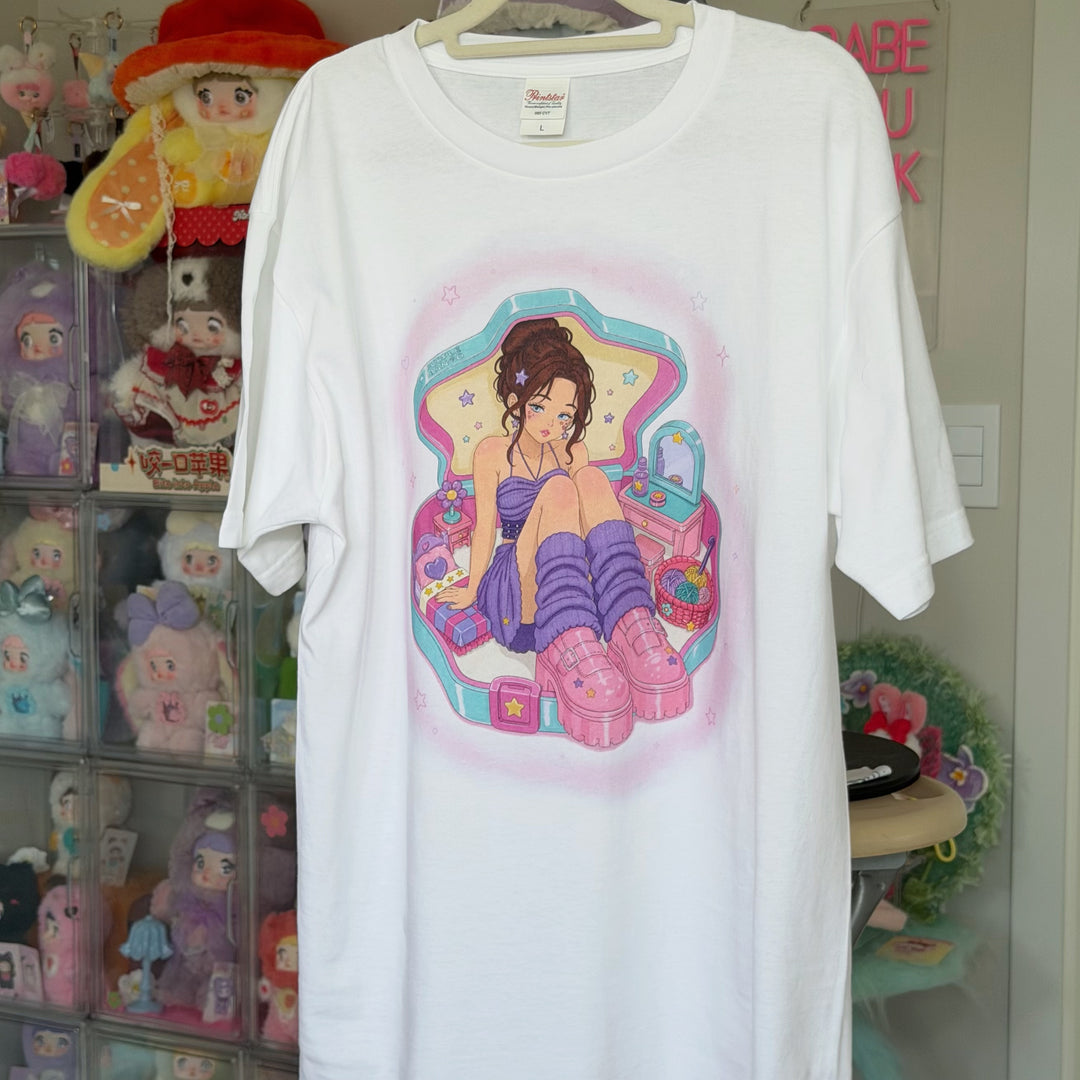 Big Girl Small World Printed Tee